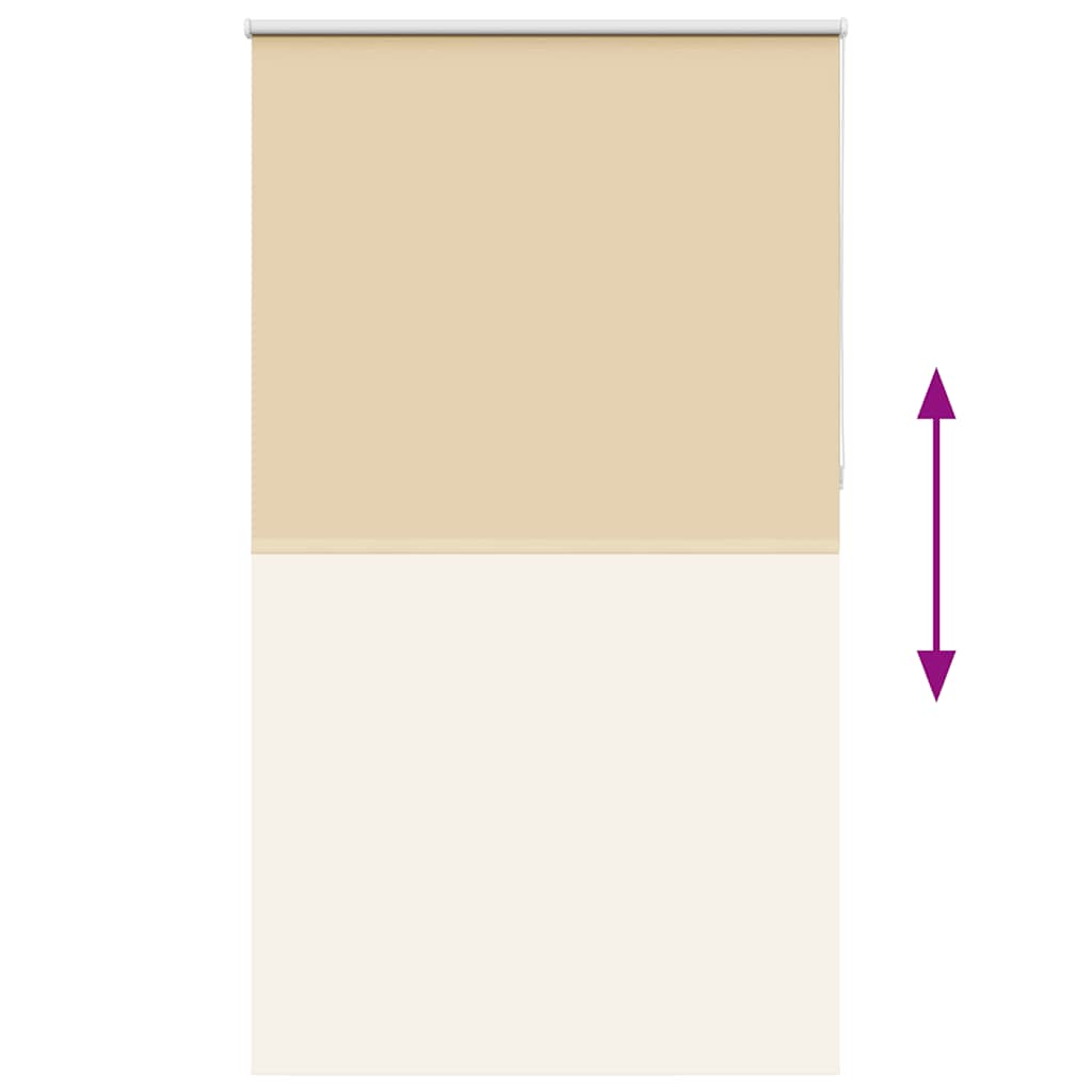 Blackout Blind Beige 140x210 cm Fabric width 136.6 cm