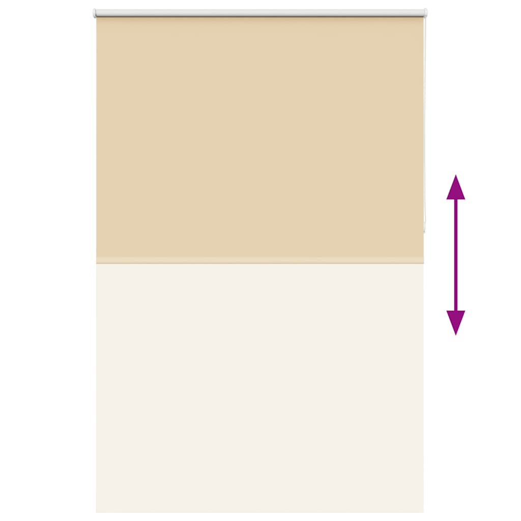 Store occultant Beige 150x210 cm Largeur du tissu 146,6 cm
