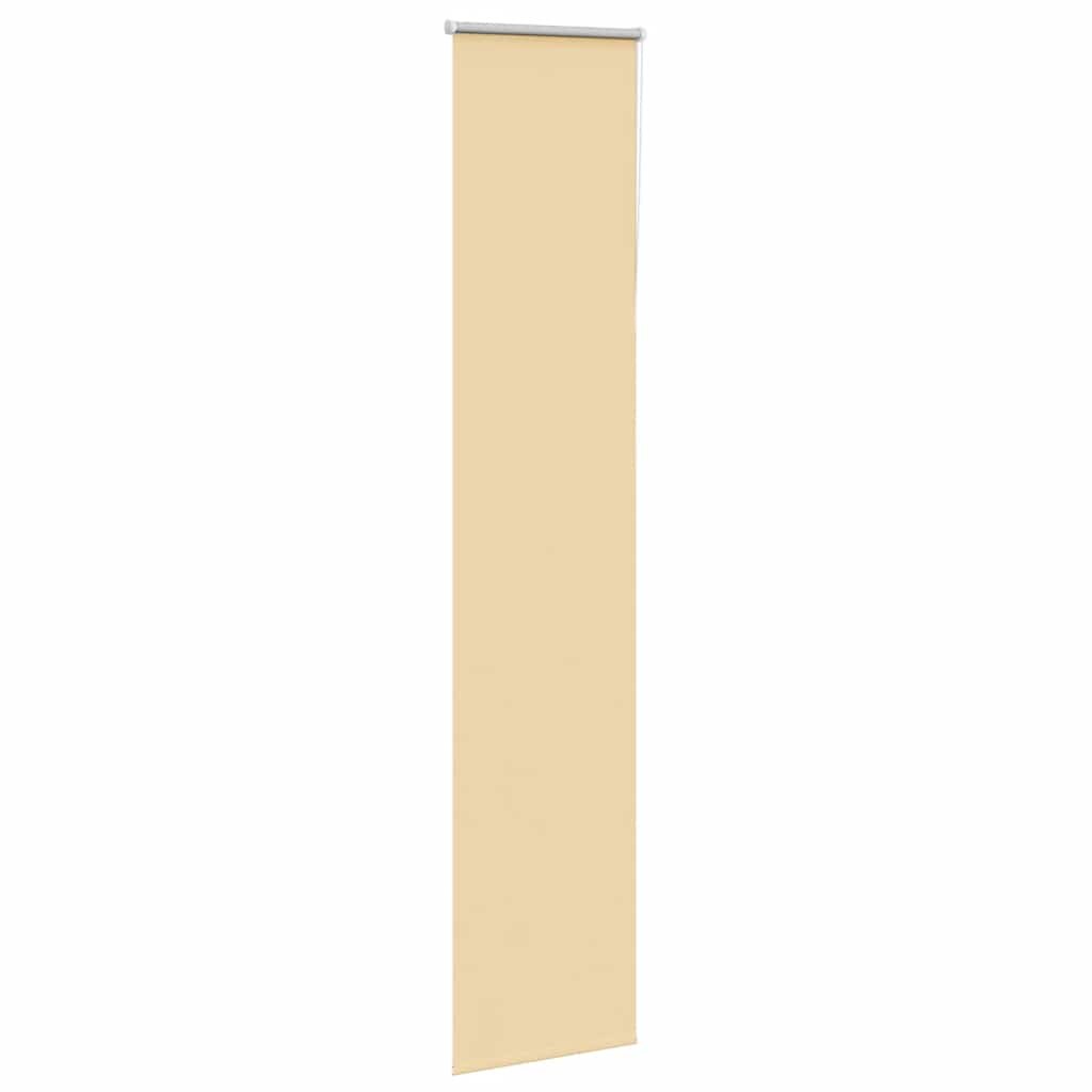 Store occultant beige 50x230cm largeur tissu 45,7 cm polyester