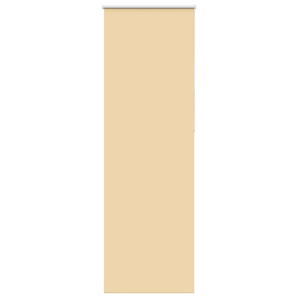 Store occultant beige 65x230cm Largeur du tissu 60,7 cm Polyester