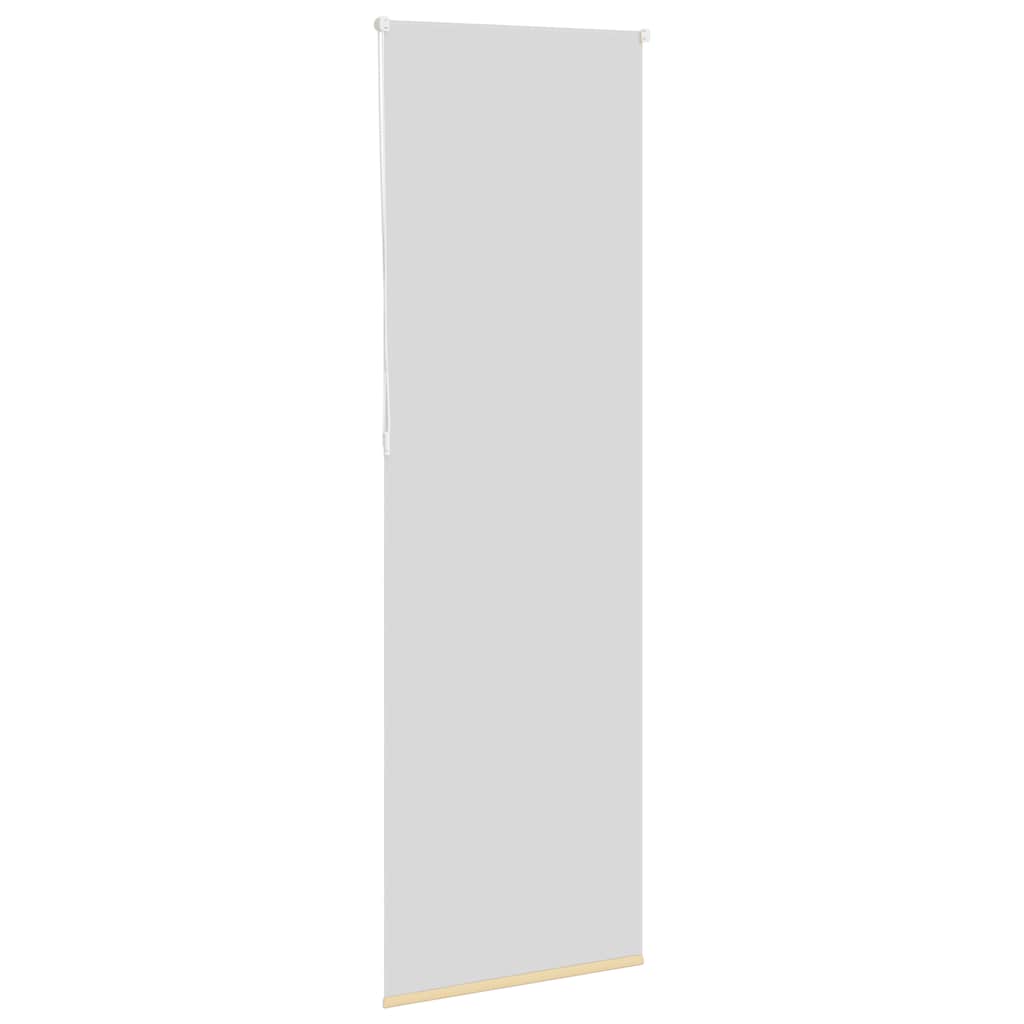 Store occultant beige 65x230cm Largeur du tissu 60,7 cm Polyester