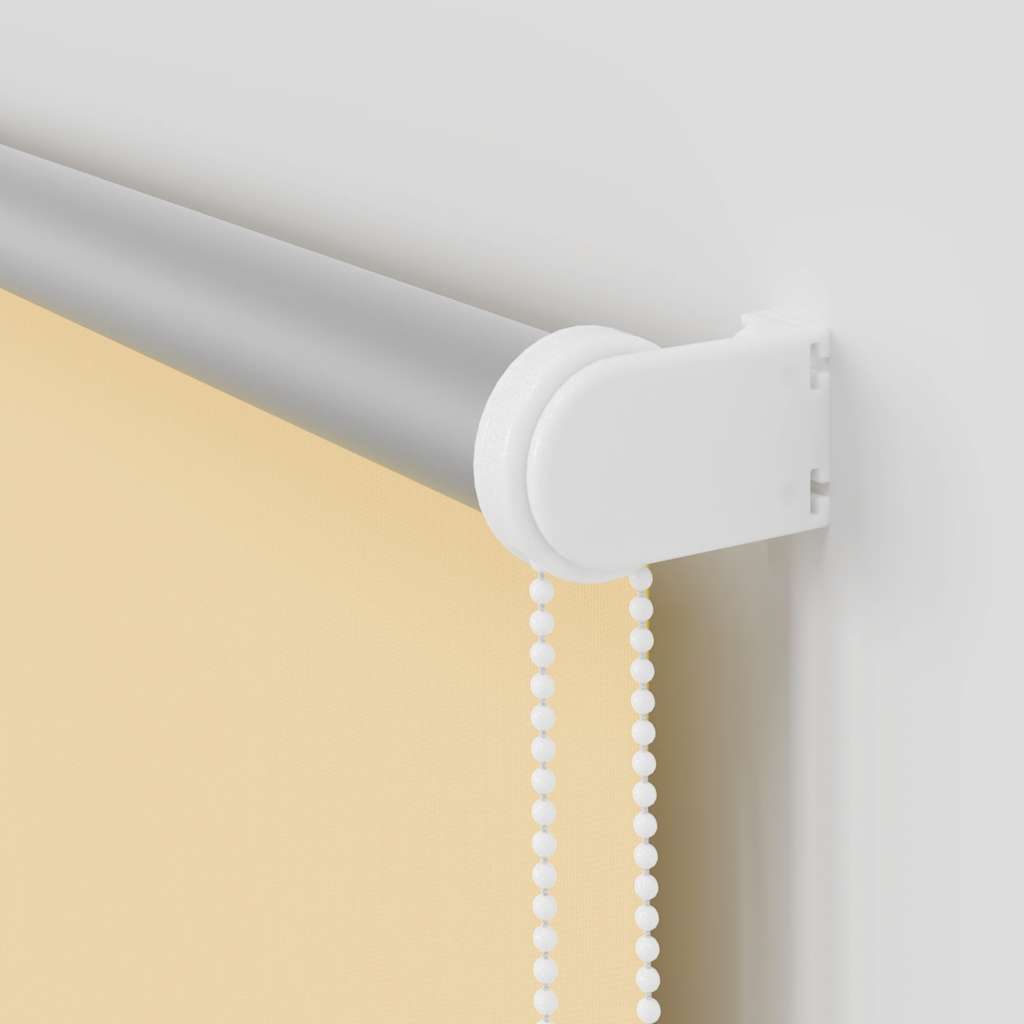 Verdunkelungsrollo Beige 130x230 cm Stoffbreite 126,6 cm