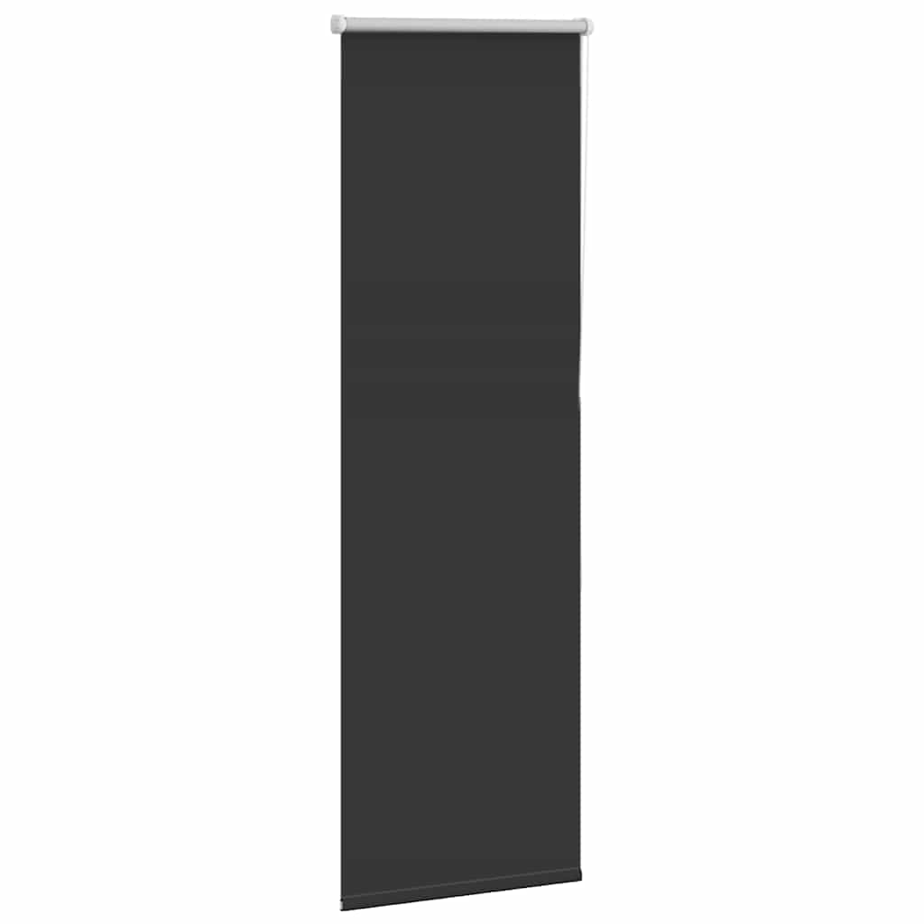 Store occultant noir 40x150 cm largeur du tissu 35,7 cm