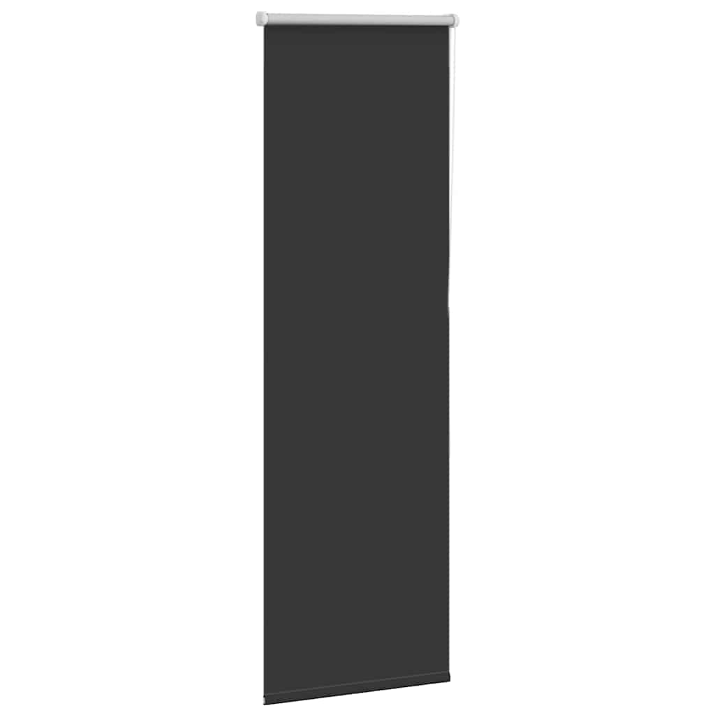 Store occultant noir 50x150 cm Largeur du tissu 45,7 cm