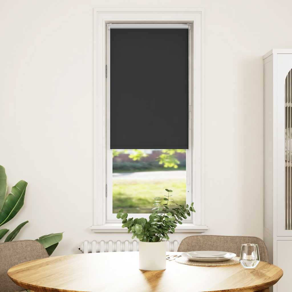 Store occultant noir 60x175 cm Largeur de tissu 55,7 cm