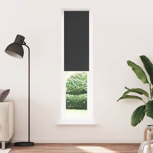 Blackout blind black 50x210 cm fabric width 45.7 cm