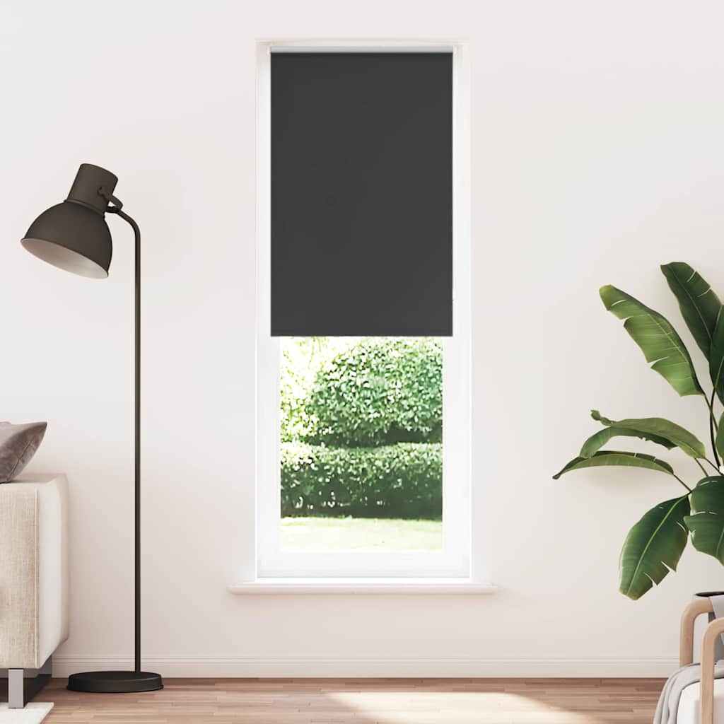 Store occultant noir 85x210 cm largeur de tissu 80,7 cm