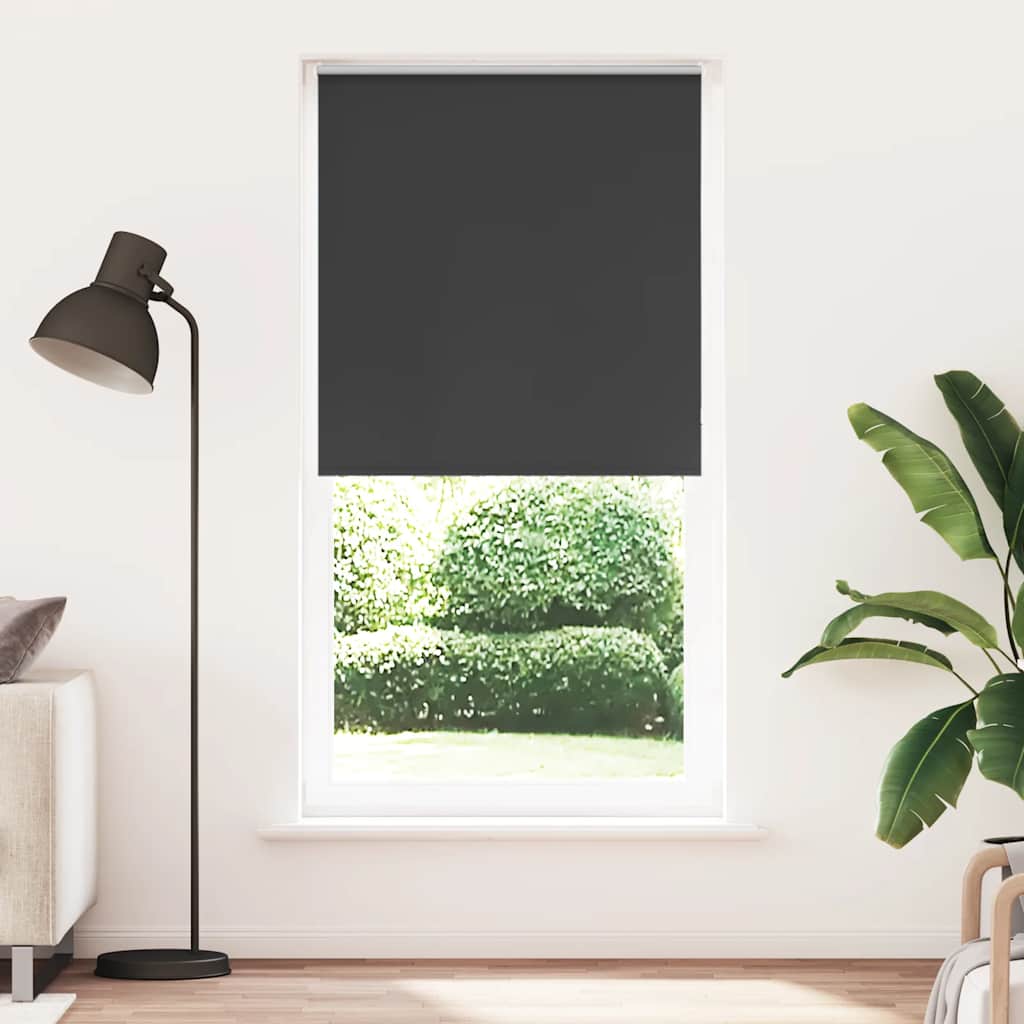 Store occultant noir 115x210 cm Largeur tissu 110,7 cm