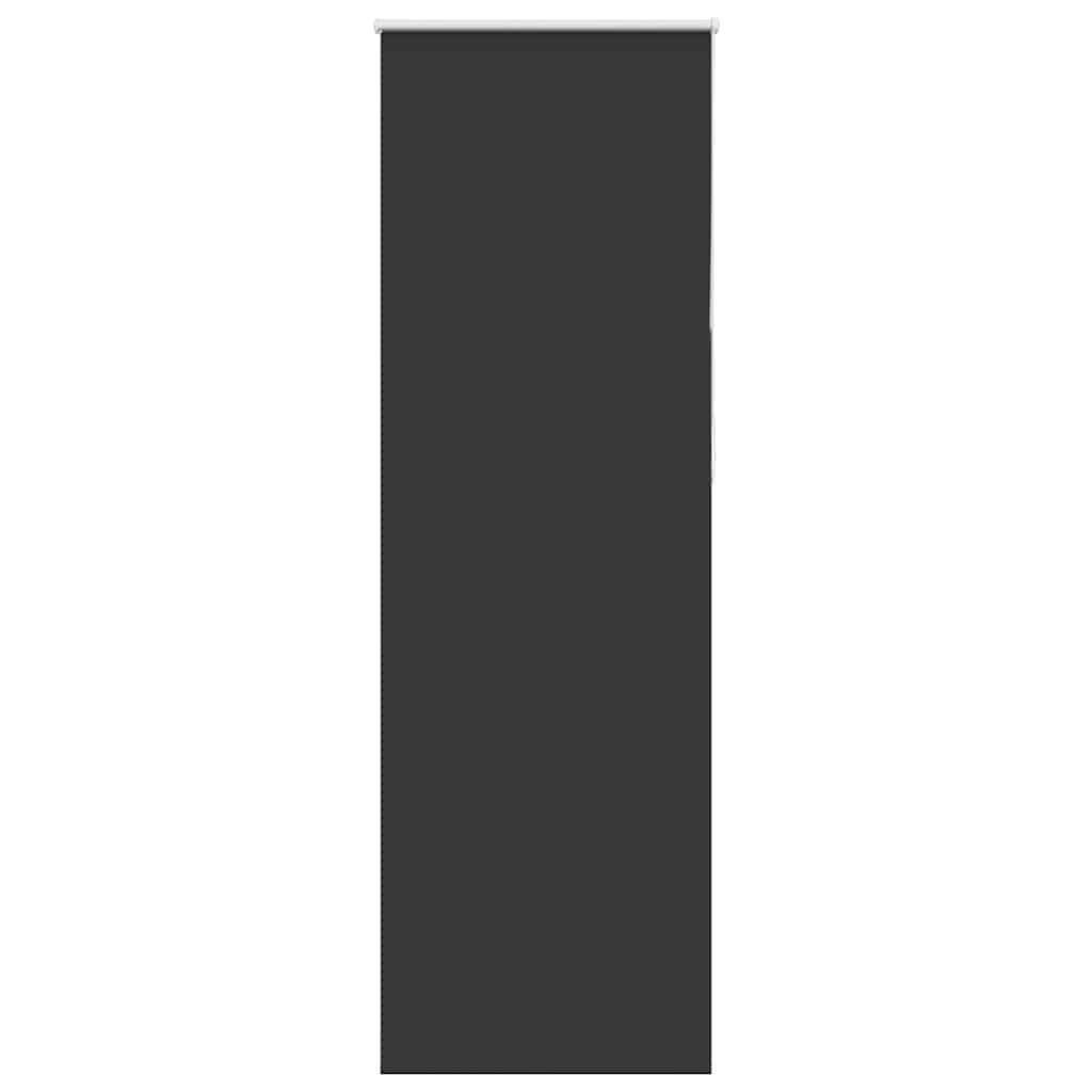 Verdunkelungsrollo Schwarz 70x230 cm Stoffbreite 65,7 cm