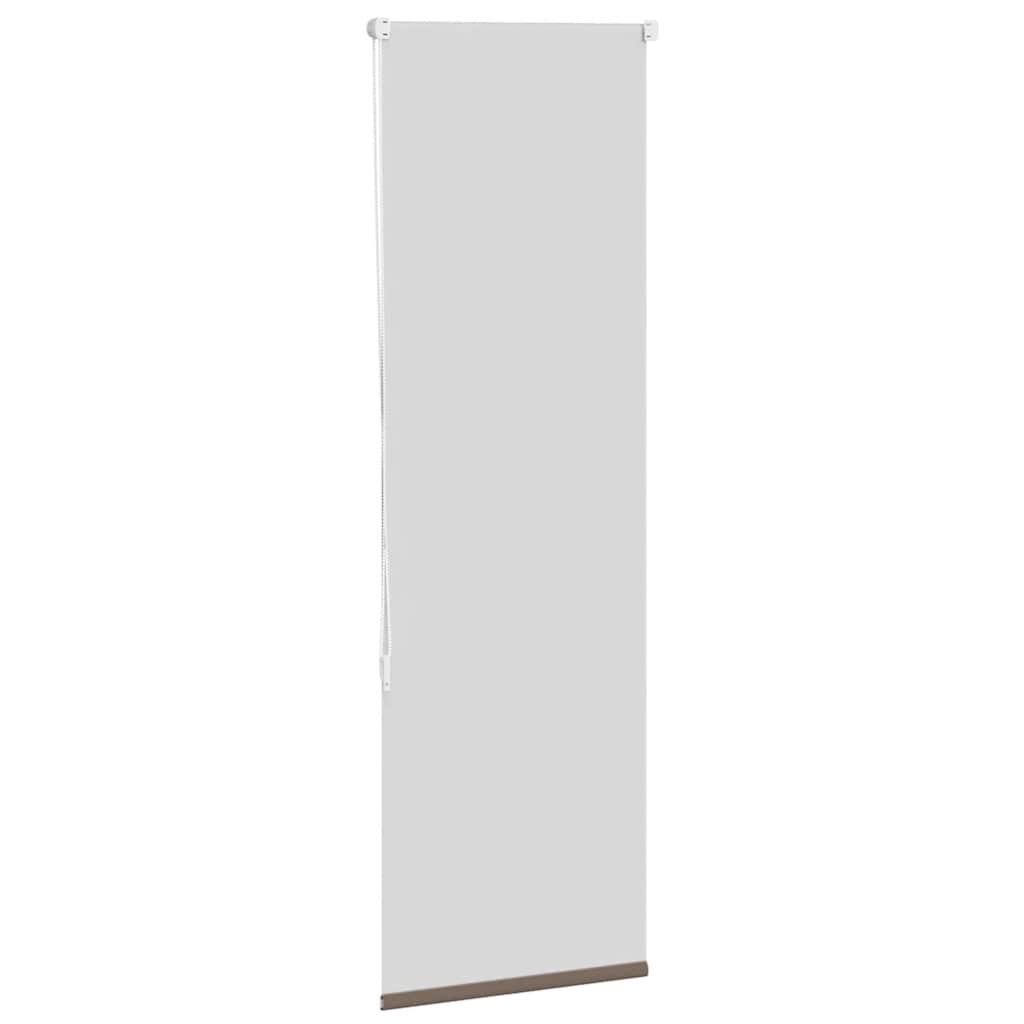 Store occultant marron café 45x130cm Largeur de tissu 40,7 cm