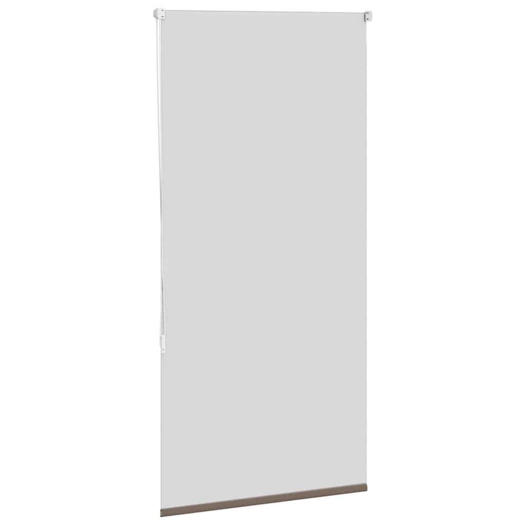 Store occultant marron café 75x130cm Largeur du tissu 70,7 cm