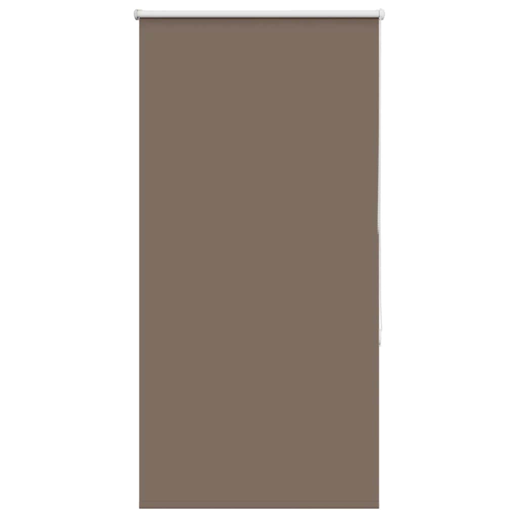 Store occultant marron café 85x130cm Largeur du tissu 80,7 cm