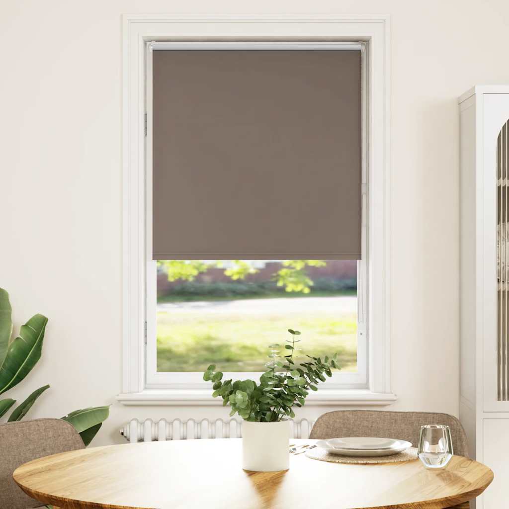 Store occultant Marron Café 75x150cm Largeur de tissu 70,7 cm