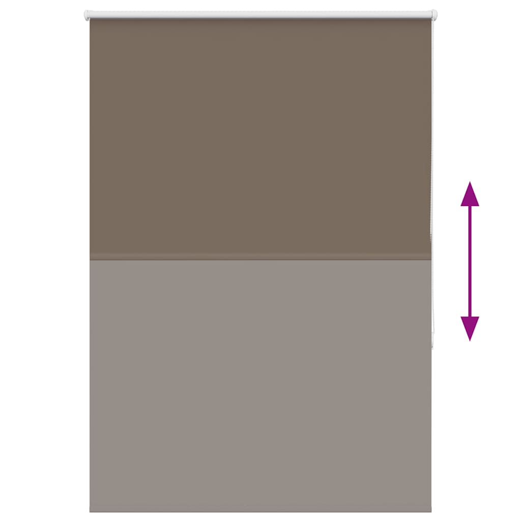 Verdunkelungsrollo Kaffeebraun 95x150cm Stoffbreite 90,7 cm