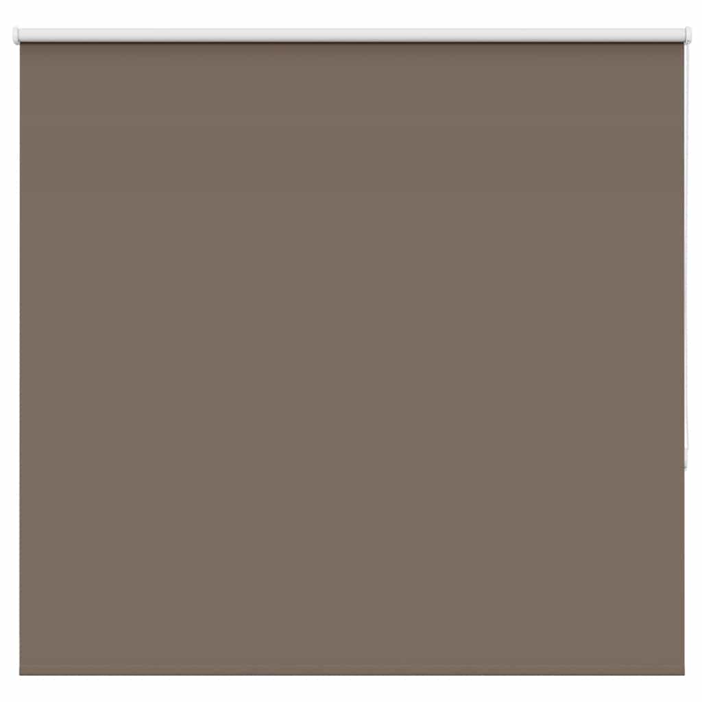 Blackout Roller Blind Coffee Brown 160x150 cm Fabric Width 156.6 cm