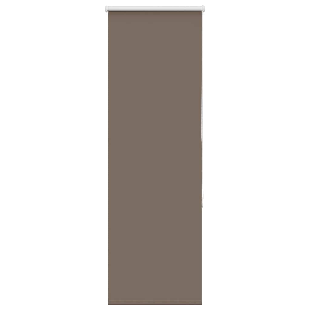 Blackout Roller Blind Coffee Brown 50x175cm Fabric Width 45.7 cm