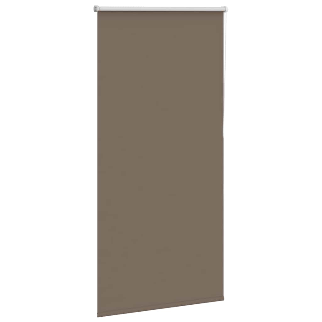 Store occultant marron café 75x175cm largeur du tissu 70,7 cm