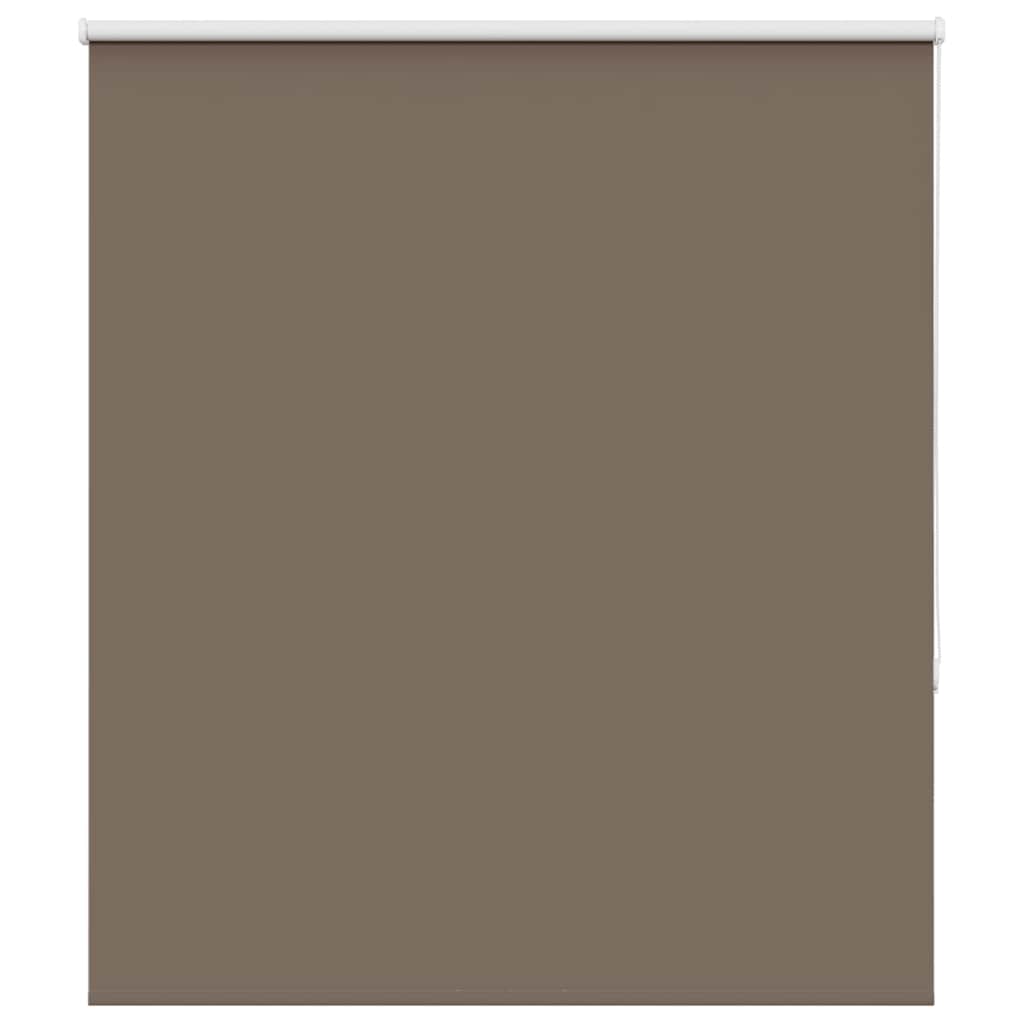 Blackout Roller Blind Coffee Brown 125x175 cm Fabric Width 121.6 cm