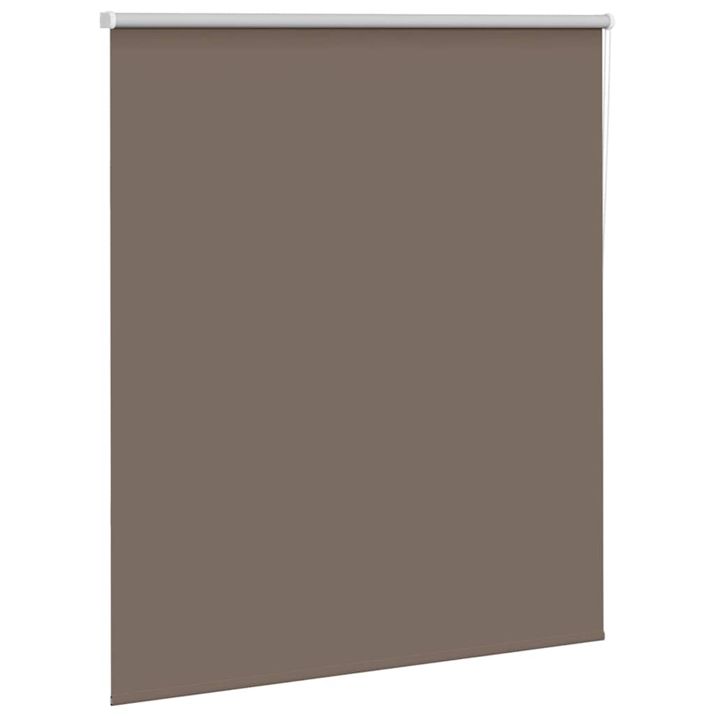 Blackout Roller Blind Coffee Brown 125x175 cm Fabric Width 121.6 cm