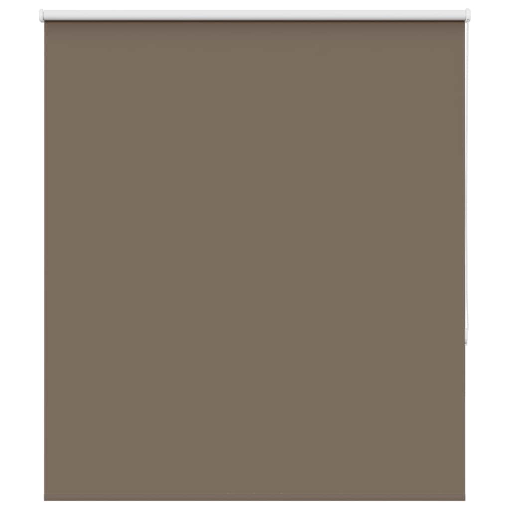 Blackout Roller Blind Coffee Brown 130x175 cm Fabric width 126.6 cm