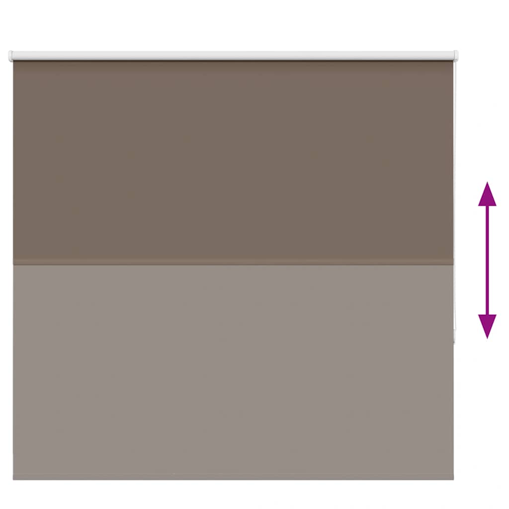 Verdunkelungsrollo Kaffeebraun 150x175 cm Stoffbreite 146,6 cm