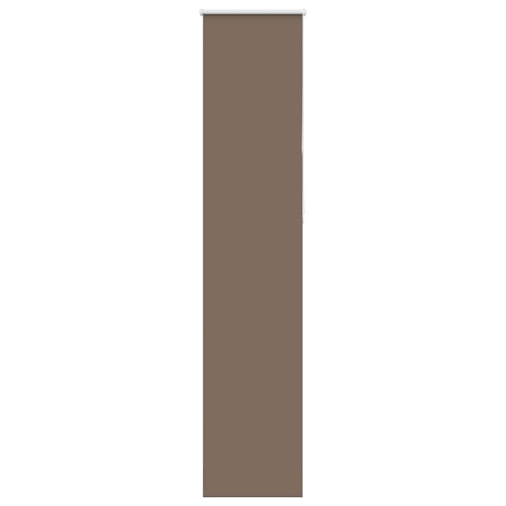 Store occultant brun café 50x210cm largeur du tissu 45,7 cm