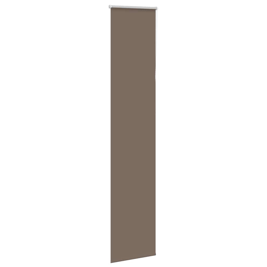 Store occultant brun café 50x210cm largeur du tissu 45,7 cm
