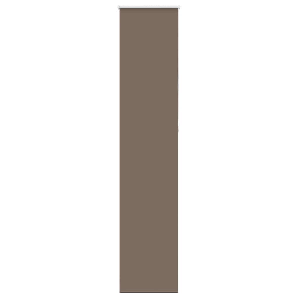 Blackout Roller Blind Coffee Brown 55x210cm Fabric width 50.7 cm