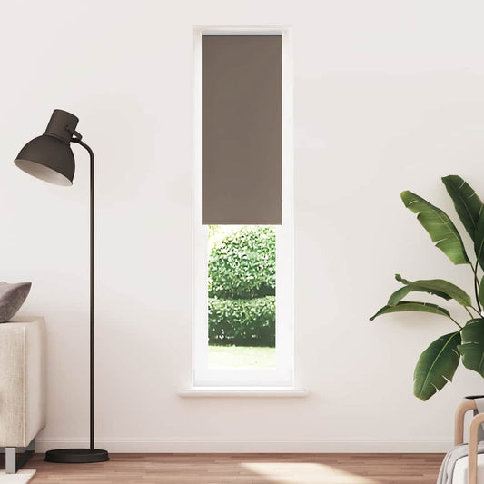 Blackout Roller Blind Coffee Brown 55x210cm Fabric width 50.7 cm