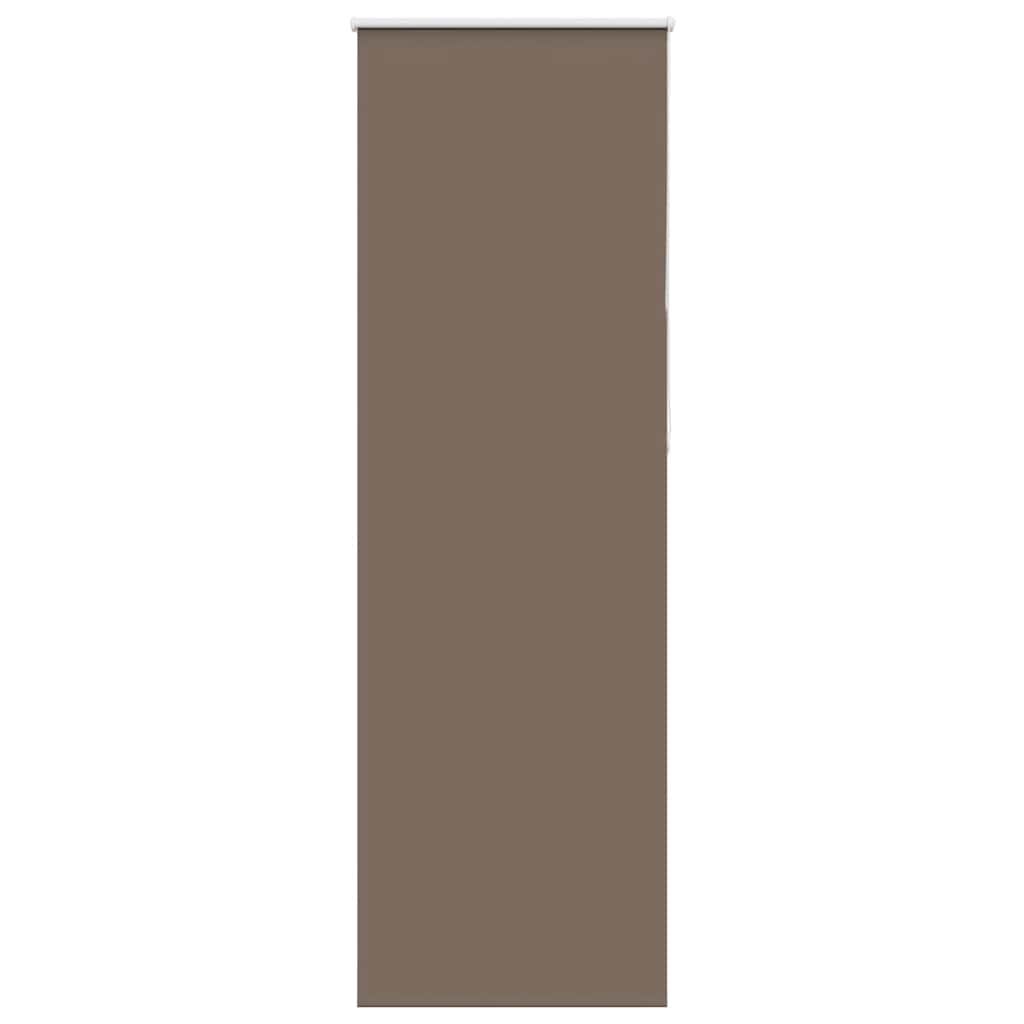 Store occultant marron café 65x210cm largeur de tissu 60,7 cm