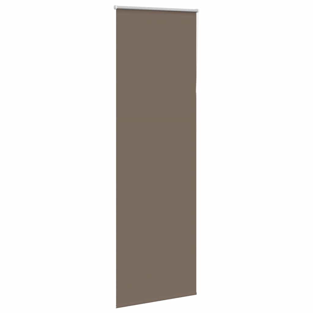 Store occultant marron café 65x210cm largeur de tissu 60,7 cm