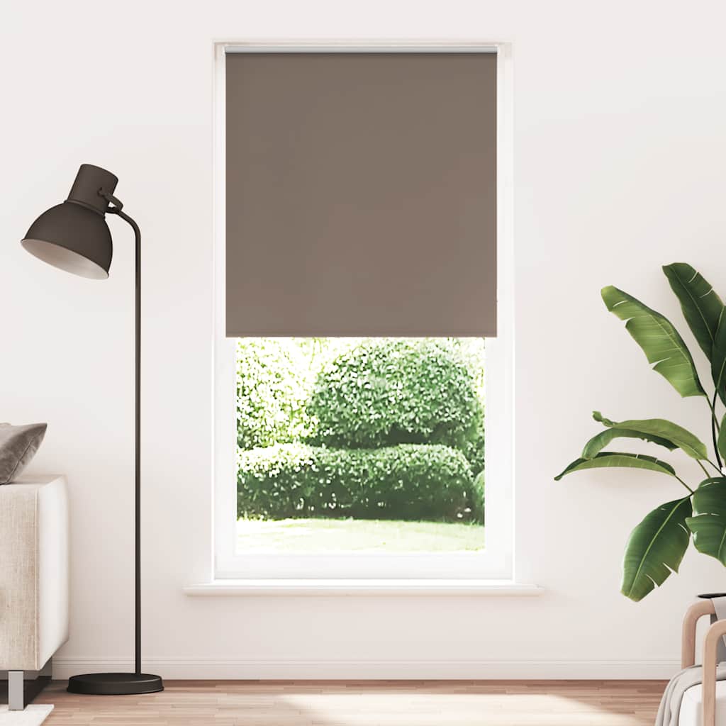 Verdunkelungsrollo Kaffeebraun 90x210cm Stoffbreite 85,7 cm