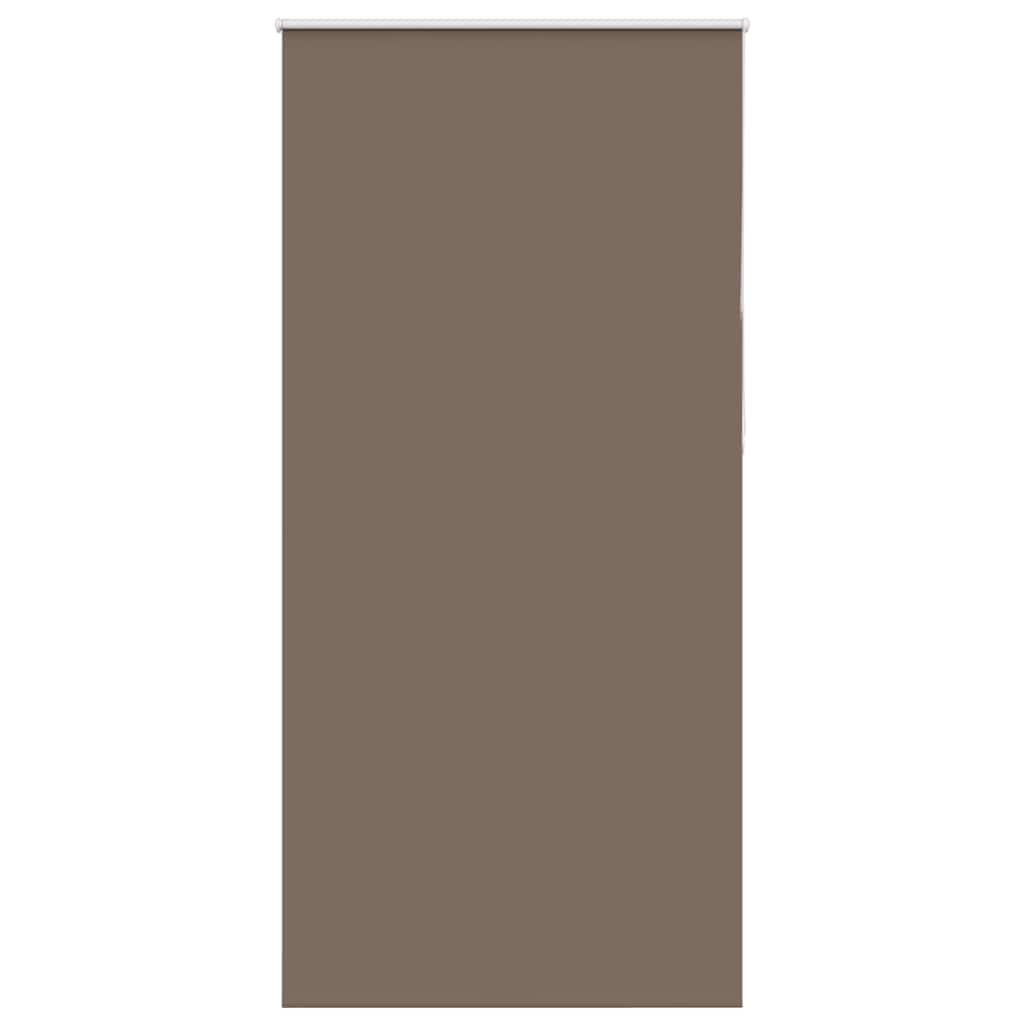 Verdunkelungsrollo Kaffeebraun 110x210 cm Stoffbreite 105,7 cm