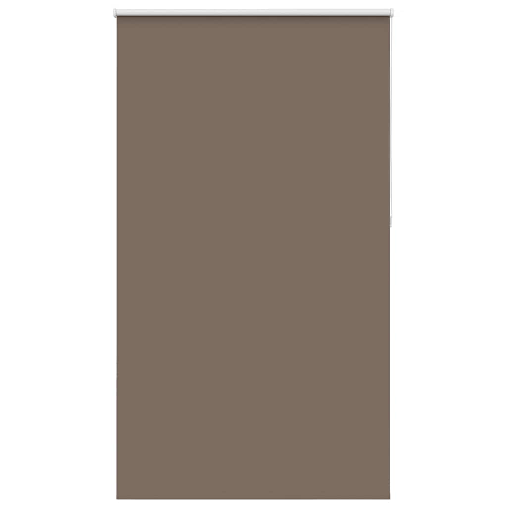 Store occultant marron café 135x210 cm largeur de tissu 131,6 cm