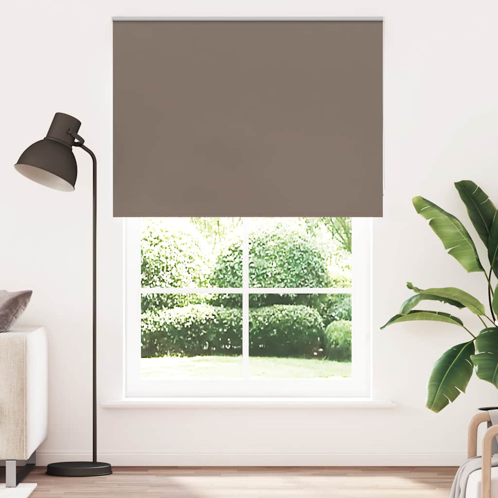 Blackout blind Coffee Brown 145x210 cm fabric width 141.6 cm