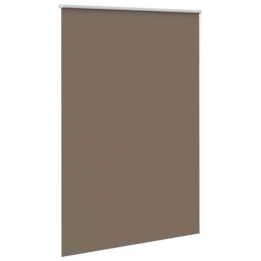 Blackout Roller Blind Coffee Brown 155x210 cm Fabric width 151.6 cm