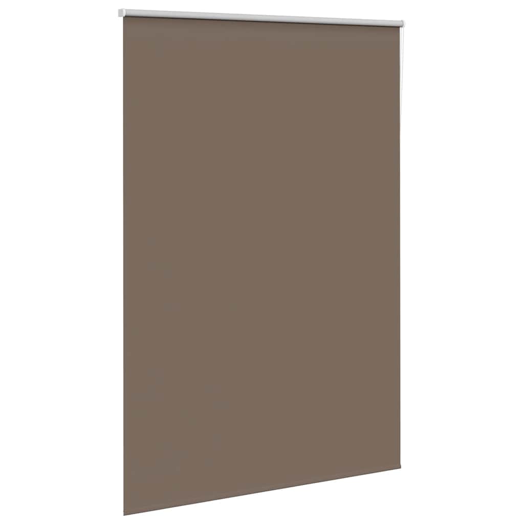 Store occultant marron café 165x210 cm Largeur du tissu 161,6 cm