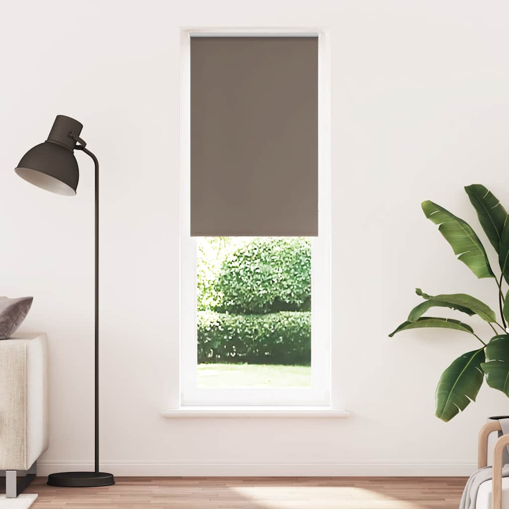 Store occultant Marron Café 70x230 cm Largeur du tissu 65,7 cm