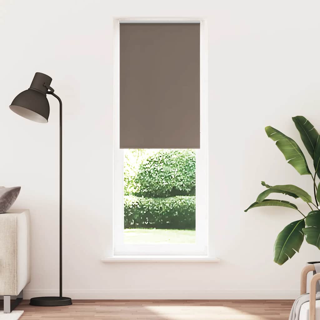 Store occultant Marron Café 75x230 cm Largeur tissu 70,7 cm
