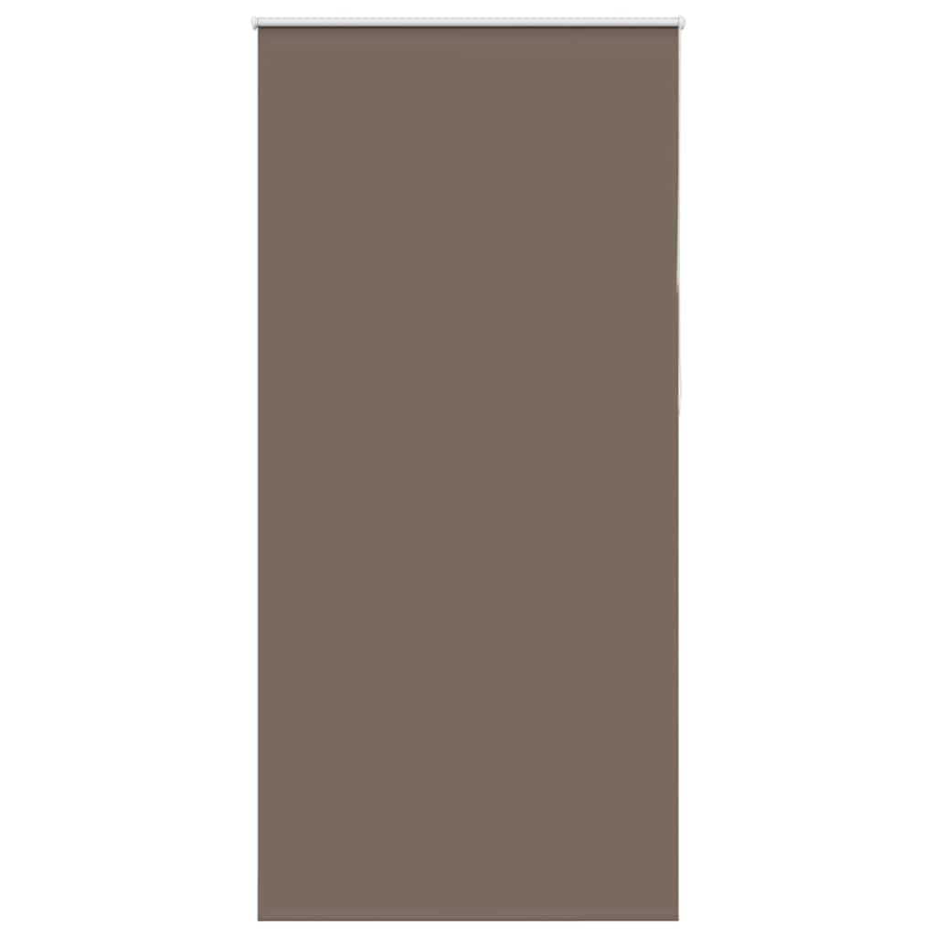 Blackout Roller Blind Coffee Brown 90x230 cm Fabric Width 85.7 cm