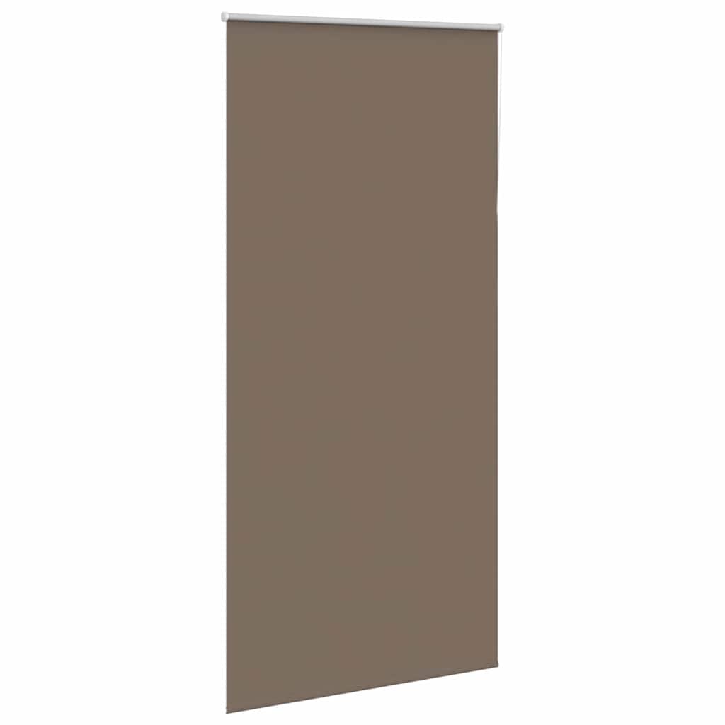 Store occultant marron café 100x230 cm Largeur tissu 95,7cm