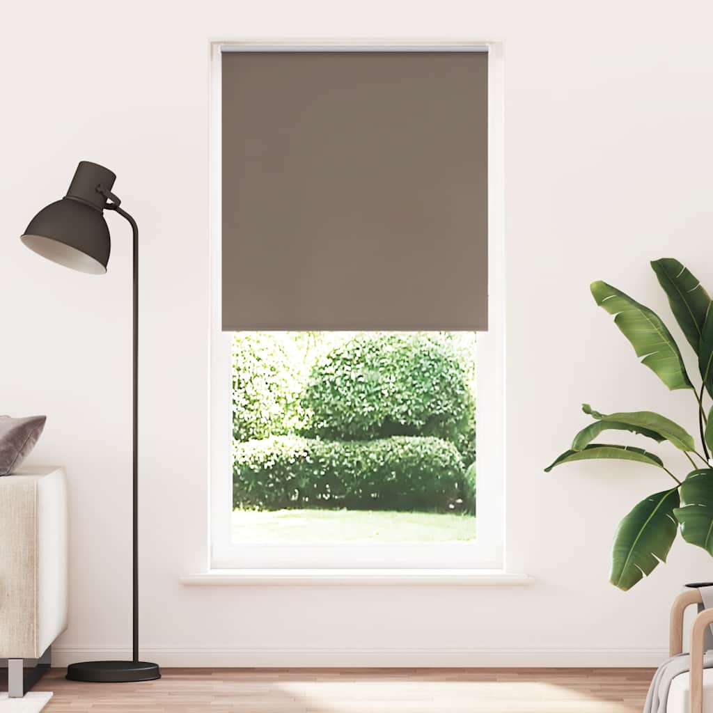Store occultant brun café 105x230 cm largeur du tissu 100,7 cm