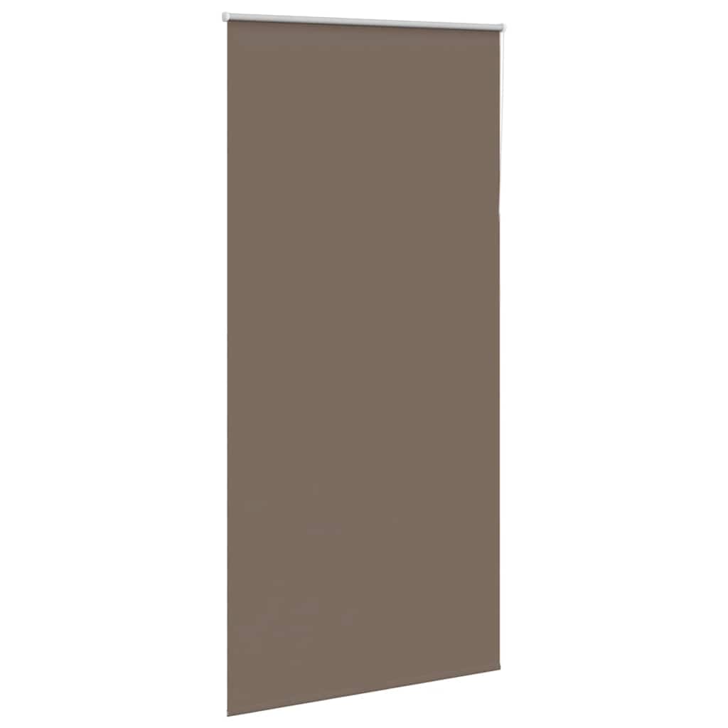 Store occultant marron café 110x230 cm Largeur du tissu 105,7 cm
