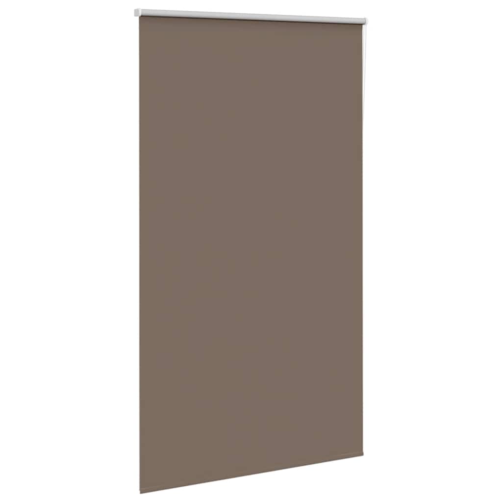 Store occultant marron café 125x230 cm largeur du tissu 121,6 cm