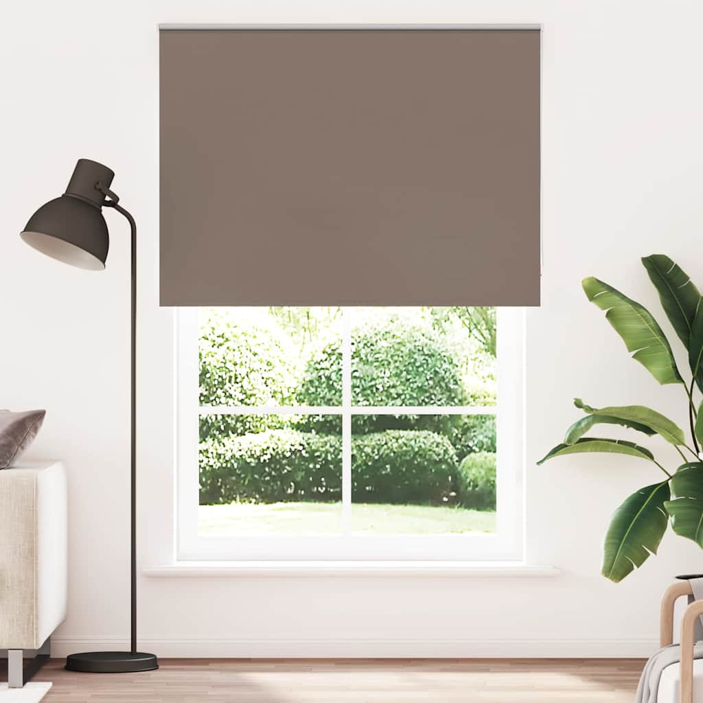 Blackout Roller Blind Coffee Brown 155x230cm Fabric Width 151.6cm
