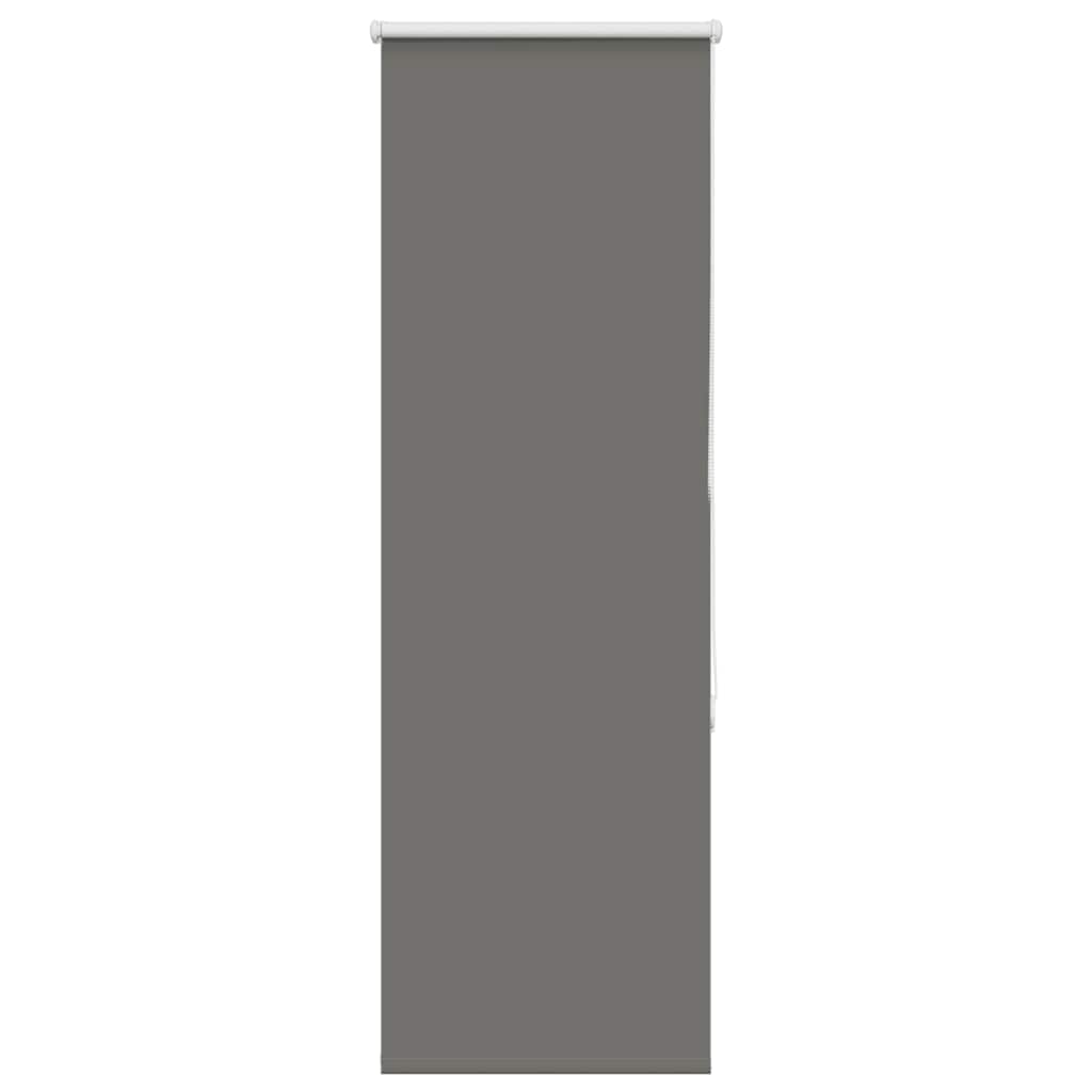 Store occultant gris 40x130 cm largeur du tissu 35,7 cm polyester
