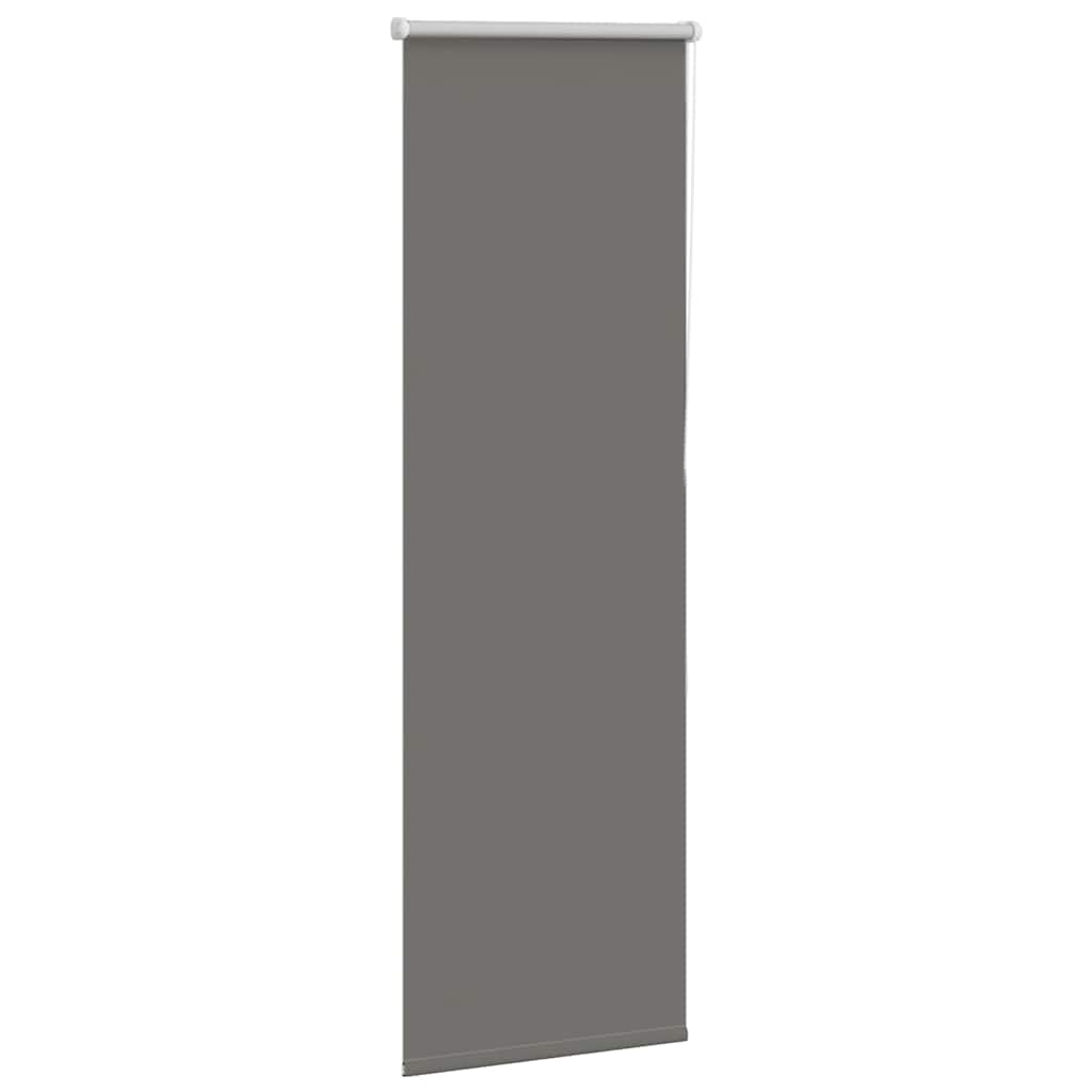 Store occultant gris 40x130 cm largeur du tissu 35,7 cm polyester