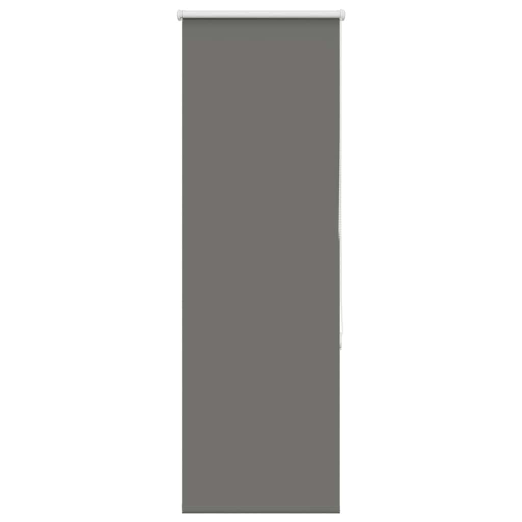 Blackout Roller Blind Grey 50x130 cm Fabric Width 45.7 cm Polyester