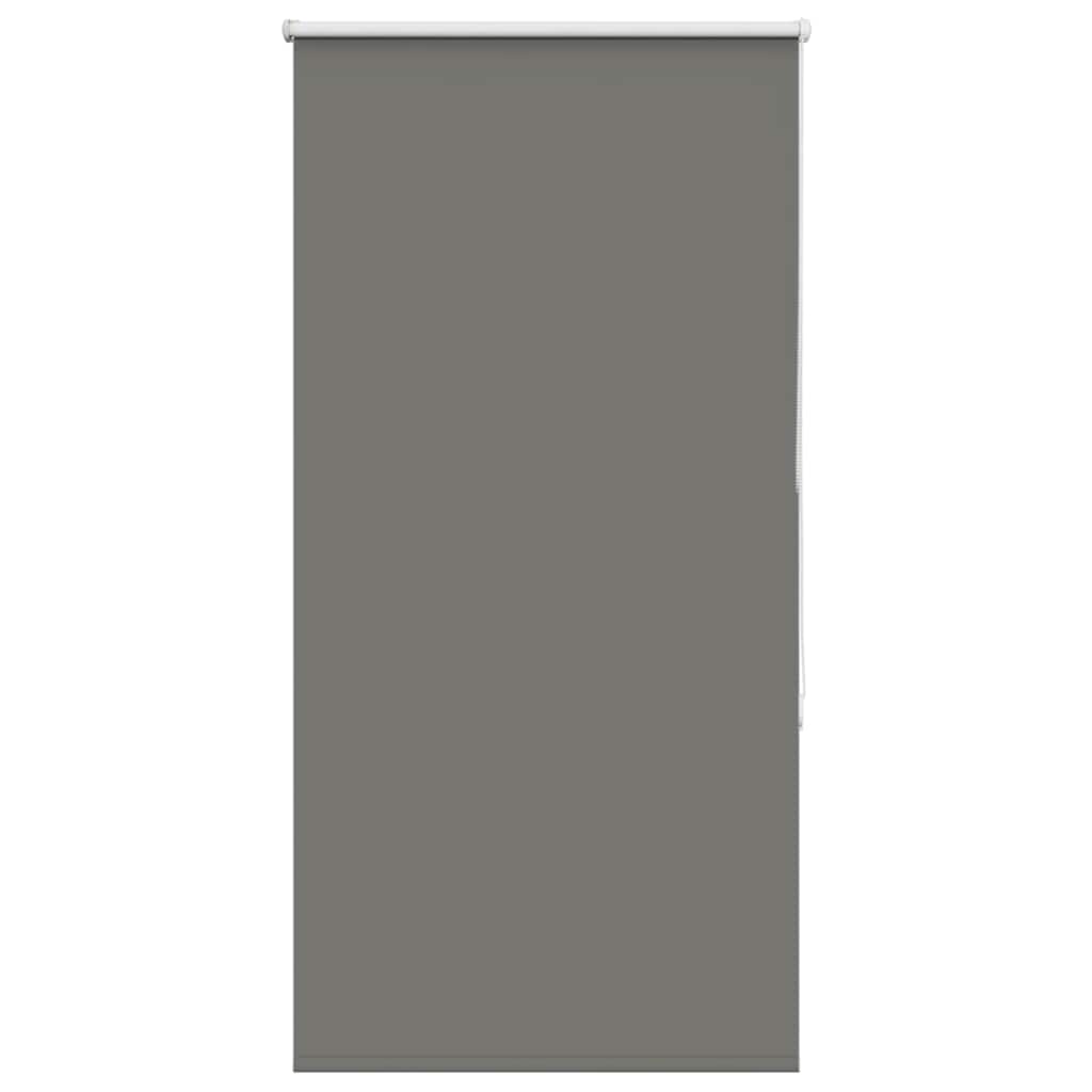 Verdunkelungsrollo Grau 85x130 cm Stoffbreite 80,7 cm Polyester