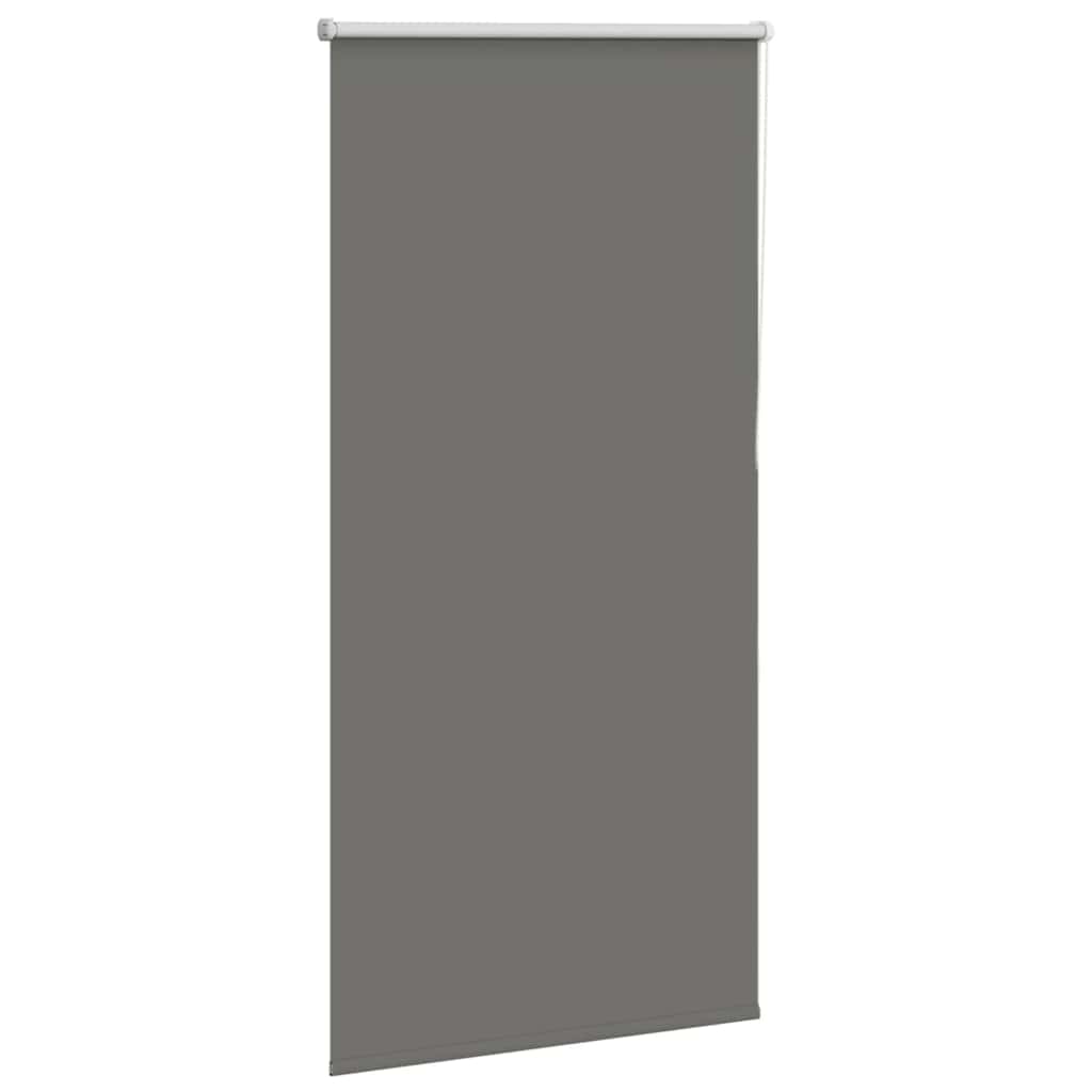 Verdunkelungsrollo Grau 85x130 cm Stoffbreite 80,7 cm Polyester